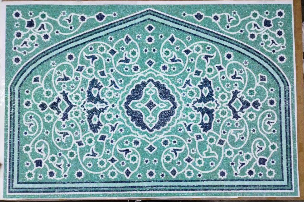 Мозаичное панно для хаммама в восточном стиле 2